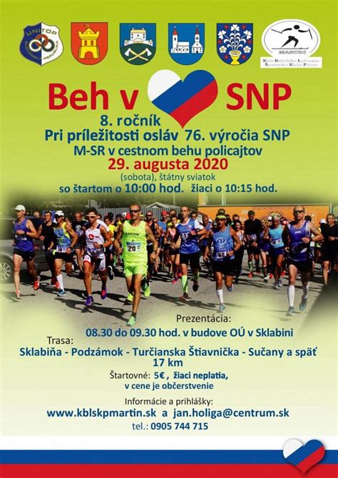 sarah beh|Beh v srdci SNP odštartoval svoj 12. ročník .
